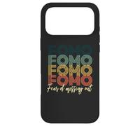 FOMO - Fear of Missing Out Vintage Retro Distressed Coque pour iPhone 17 Pro Max