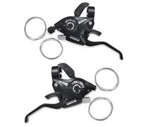 FOMTOR 1 paire de leviers de vitesse de vélo 3 x 7/8 vitesses Levier de vitesse Bike Shifter Lever/gauche/droite