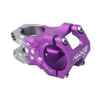 FOMTOR Potence de Vélo 31,8mm 50mm, Potence VTT Tige de Vélo de Montagne Courte, pour Guidon pour Vélo de Route, Montagne, BMX, Cyclisme (Violet Titane)