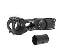 FOMTOR Potence de Vélo Universel 25,4/31,8 90 Degrés, 110 MM Potence de Vélo de Montagne Potence de Guidon Courte, pour la Plupart des Vélos, Vélos de Route, VTT, BMX, Cyclisme