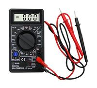 Fonction de mise à l ' échelle automatique du multitest portable, boîtier ABS et vérificateur de diode triode pour les diagnostics électroniques domestiques multimètre numérique d ' électricien