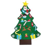 Fonction de Noël avec des lumières, 3D DIY Montessori Fonction de Noël avec des Ornements Suspendus pour Les Tout-Petits, Pas Batterie