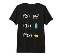 Fonction dérivée du Professeur de mathématiques f'(x) T-Shirt Haut de Gamme