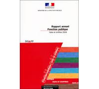 Fonction publique Faits et chiffres 2004 - Collectif - Documentation Francaise - broché - Etude