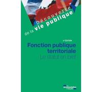 Fonction publique territoriale: Le statut en bref