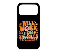 Fonctionne pour Les câlins #nicunurse drôle avec Dicton infirmière NICU Coque pour iPhone 17 Pro Max