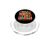 Fonctionne pour Les câlins #nicunurse drôle avec Dicton infirmière NICU PopSockets PopGrip pour MagSafe