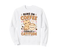 Fonctionne sur Les Câlins Au Café Et Le Design du Café Sweatshirt