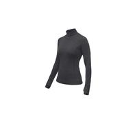 Fonctionnel pour femmes T-shirt Sensor Mérinos audacieux Col roulé gris anthracite XL