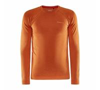 Fonctionnel pour hommes la chemise Craft Core Dry Actif Confort LS Orange S