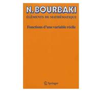Fonctions D'une Variable Réelle - Théorie Élémentaire