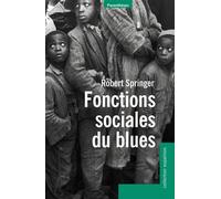 Fonctions sociales du blues - Robert Springer - Parentheses Eds - broché - Essai