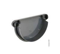 Fond à joint pvc ardoise, Dév.16 cm Diam.50 mm