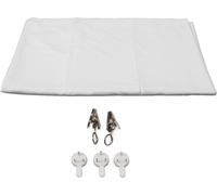 Fond blanc pour photographie Chromakey Backdrop -Tissu pliable Photo couleur fixe Prise de vue en direct live