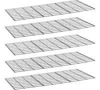 Fond caillebotis TOOLCRAFT TO-10187136 175 kg (l x P) 900 mm x 400 mm métal noir