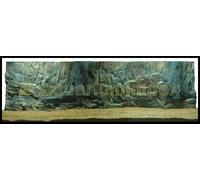 Fond d'aquarium 3D - 200 x 60 - Fels avec racine - 2 pièces.