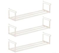 Fond d'armoire télescopique extensible pour un rangement optimal, pour chaussures et articles ménagers, fabriqué en acier au carbone robuste, il vous offre beaucoup d'espace de rangement (F)