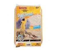 Fond de cage ""Sable coquillage brun"" - Flamingo