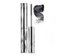 Fond de cils acier, naturel, résistant, longue durée, filetage densifiant, mascara 3D imperméable fer à friser (1 pièce, noir)