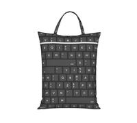 Fond de clavier d'ordinateur,Sac à linge sale de voyage, sac à linge sale pliable