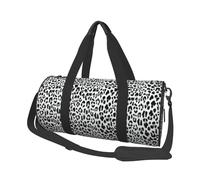 Fond De Conception De Modèle sans Couture Léopard, Sac de Voyage de Grande capacité, Sac à Main Rond, Sac de Voyage de Sport, fourre-Tout, Sac de Fitness