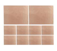 Fond de four, 10 pièces pour cuisine antiadhésive et lavable | Doublure pour fond de four électrique - pour barbecue extérieur cuisine dans le jardin, pain pizza steak poulet