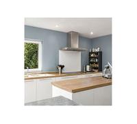 Fond de hotte composite aluminium Nordlinger Pro décor blanc 60 x 70 cm 3 mm à coller