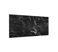 Fond de hotte en verre magnétique épaisseur 4mm à motifs crédence cuisine verre trempé avec motif panneau mural noir tableau magnétique effet 3d motif cuisine cuisinière 1257 (80x40cm)