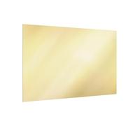 Fond de hotte en verre magnétique épaisseur 4mm crédence cuisine verre trempé avec motif panneau mural or tableau magnétique style uni cuisine cuisinière 7551 (60x40cm)