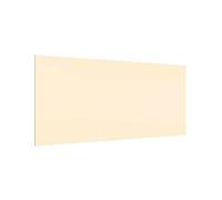 Fond de hotte en verre magnétique épaisseur 4mm crédence cuisine verre trempé avec motif panneau mural beige tableau magnétique style uni cuisine cuisinière 1317 (120x59cm)