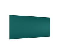 Fond de hotte en verre magnétique épaisseur 4mm crédence cuisine verre trempé avec motif panneau mural vert tableau magnétique style uni cuisine cuisinière 1335 (120x59cm)