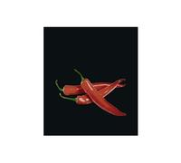 - Fond de hotte Peperoni - L. 60 x l. 70 cm - Noir