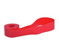 Fond de Jante de Vélo, Bande Anti Crevaison, 2 Pièces Ruban de Protection PVC pour Pneu de Tube de Bicyclette Rouge (26inch)