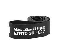 Fond de jante roue VTT haute préssion Velox 700C 30 mm Noir