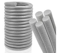 Fond de Joint Torique en Mousse pour Isolation Thermique et Phonique rond Cordon Etanchéité Polyéthylène pour Fenêtres, Terrasses, Seuils et Portes (Ø20mm x 10 mètres)