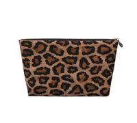 Fond De Léopard De Guépard Cool, Trousse de Toilette Trousse de Maquillage Sac à cosmétiques Trousse de Toilette de Voyage Portable