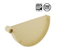 Fond de naissance gouttières PVC 25 - sable - FirstPlast - Fermeture des profilés et naissances