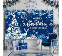 fond de noel avec sapins flocons de neige et cerfs | Joyeux Noël fond avec sapins flocons de neige cerfs et Saint Nicolas décoration bannière photo accessoires