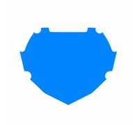 Fond de plaque Box two pro Bleu