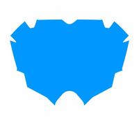 Fond de plaque Pride Racing air mini Bleu