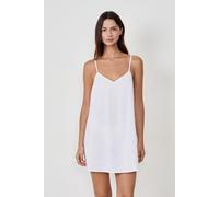 Fond de robe 100% coton - Nenette - S - Blanc - Femme - Etam