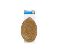 Fond de sac Liv en paille naturelle Marron 20 cm