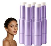 Fond de teint à changement de couleur -Temperature-Activated à double extrémité avec pinceau - Peau foncée et haut mature - Bâton de retouche mat longue durée (5 pièces)