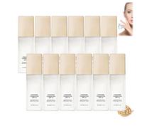 Fond de teint à effet caméléon pour peaux matures, fond de teint liquide hydratant et léger, perfecteur de teint pour le corps, teint chaud et impeccable toute la journée, convient à toutes (12PCS)