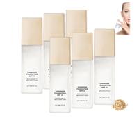 Fond de teint à effet caméléon pour peaux matures, fond de teint liquide hydratant et léger, perfecteur de teint pour le corps, teint chaud et impeccable toute la journée, convient à toutes (6PCS)