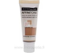 Fond de teint Affinitone fluide - Gemey Maybelline (30 Sable ambré)