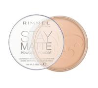 Fond de teint - base - poudre Rimmel - 34788219005 - Stay Matte - Poudre matifiante - Beige Soyeux - 14 g