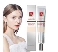 Fond de teint CC crème | Base éclaircissante durable, fond de teint pour correction des couleurs, pour la maison, les voyages, les vacances, la scène, les concerts, les rendez-vous et le désir