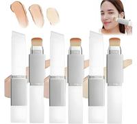 Fond de teint Color Changing Stick avec brosse,crème de recouvrement hydratante et légère,Fond De Teint Stick Essence,Creme Change,Hydratant,pour tous les types de peau
