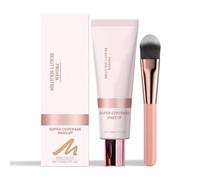 Fond de Teint Correcteur - Nourrissant en Profondeur, Hydratant, Léger, Longue Durée, Finition Naturelle Impeccable, Application Facile.(Skin tone,5pcs)